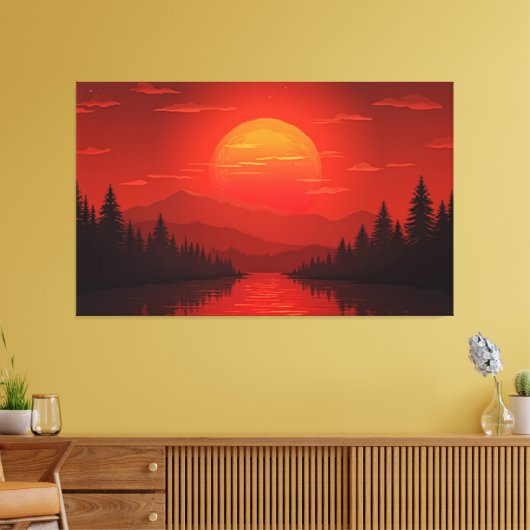 拡大キャンバス印刷 キャンバスプリント (インサイチュ (リビング))