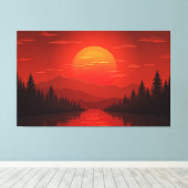 拡大キャンバス印刷 キャンバスプリント (インサイチュ (ウッドフロア))