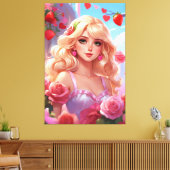 拡大キャンバス印刷 キャンバスプリント (インサイチュ (リビング))