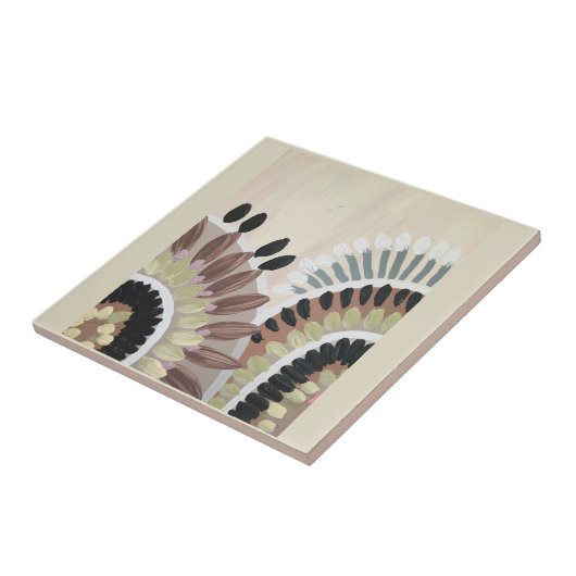 拡大キャンバス印刷 タイル (側面)