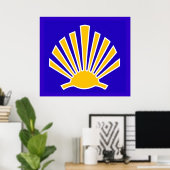 拡大キャンバス印刷 ポスター (ホームオフィス)