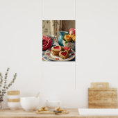 拡大キャンバス印刷 ポスター (キッチン)