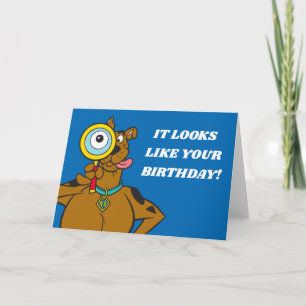 拡大鏡とのScooby-Doo カード