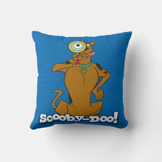 拡大鏡とのScooby-Doo クッション (裏面)