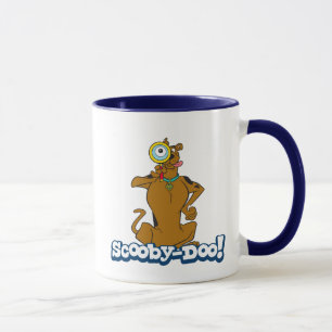 拡大鏡とのScooby-Doo マグカップ