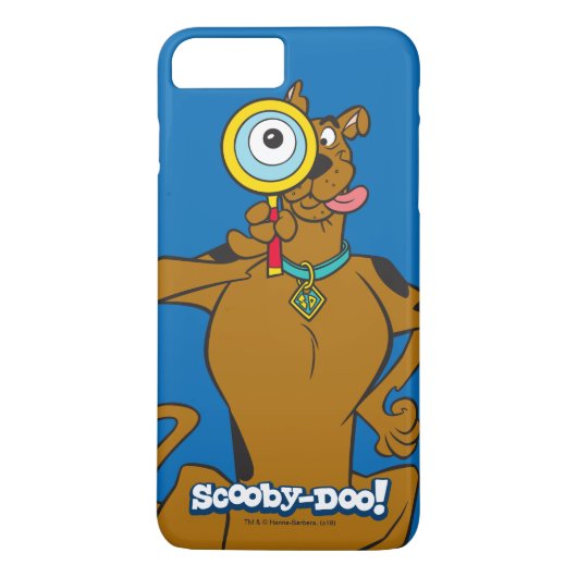 拡大鏡とのScooby-Doo Case-Mate iPhoneケース (裏面)