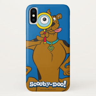 拡大鏡とのScooby-Doo iPhone X ケース