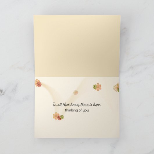 拡大鏡を使っ考えて祈る カード (内部)