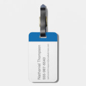 拡大鏡付きスクービードー ラゲッジタグ (裏面縦)