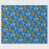 拡大鏡付きスクービードー ラッピングペーパー (フラット)