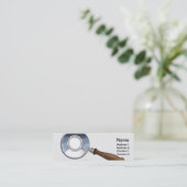 拡大鏡 スキニー名刺 (スタンド正面)