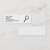 拡大鏡 スキニー名刺 (正面/裏面)