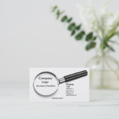 拡大鏡 名刺 (スタンド正面)