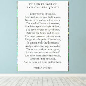 拡大頻度詩の黄花 キャンバスプリント (インサイチュ (ウッドフロア))