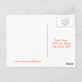 「拡大」ハニーサックル ポストカード (裏面)