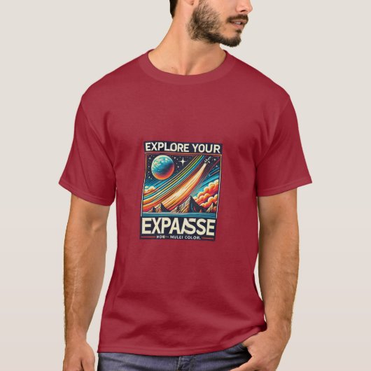 拡張する Tシャツ (正面)