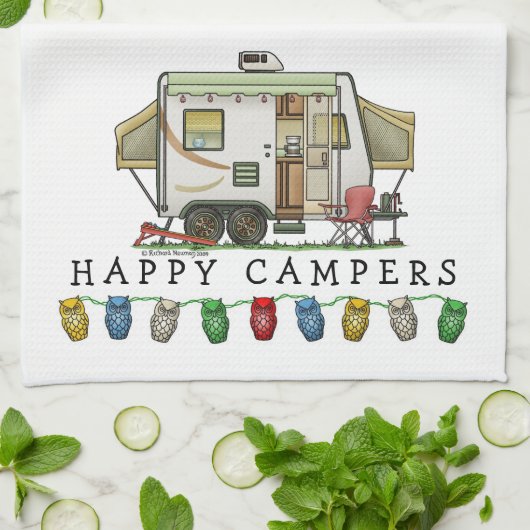 拡張できるHybredのトレーラーのキャンピングカー キッチンタオル (折り畳み)