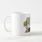 拡張できるHybredのトレーラーのキャンピングカー コーヒーマグカップ (左)