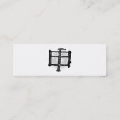 拡張モンキープロファイルカード スキニー名刺 (裏面)