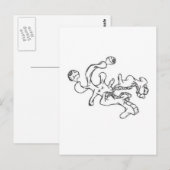 拡張顔 ポストカード (正面/裏面)