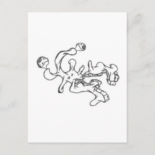 拡張顔 ポストカード (正面)