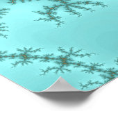 拡散している – Fractal ポスター (角)