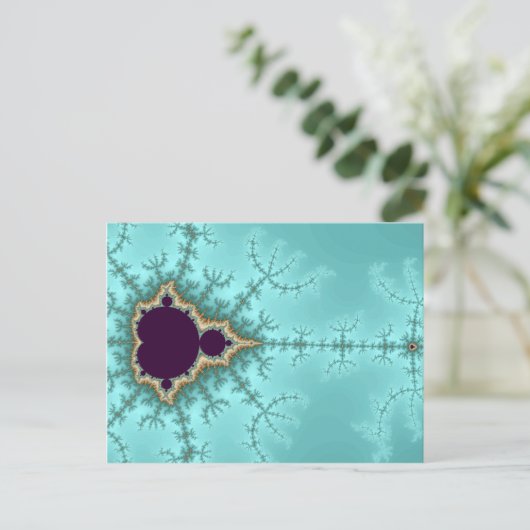 拡散している – Fractal ポストカード (スタンド正面)