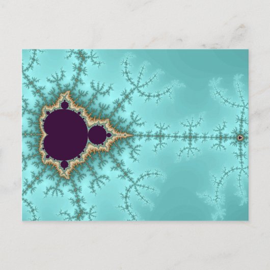 拡散している – Fractal ポストカード (正面)