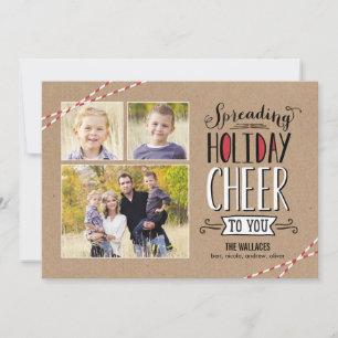 拡散応援ホリデーフォトカード シーズンカード