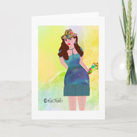 拡散応援リーマリーのクリエイティブデザイン カード (正面)