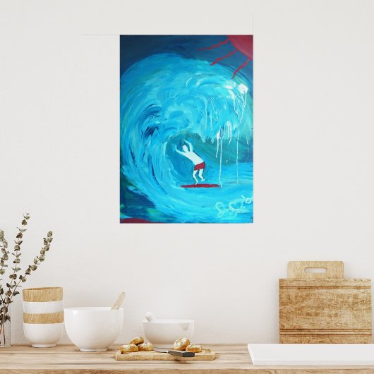 拭き取る ポスター (キッチン)