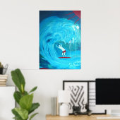 拭き取る ポスター (ホームオフィス)