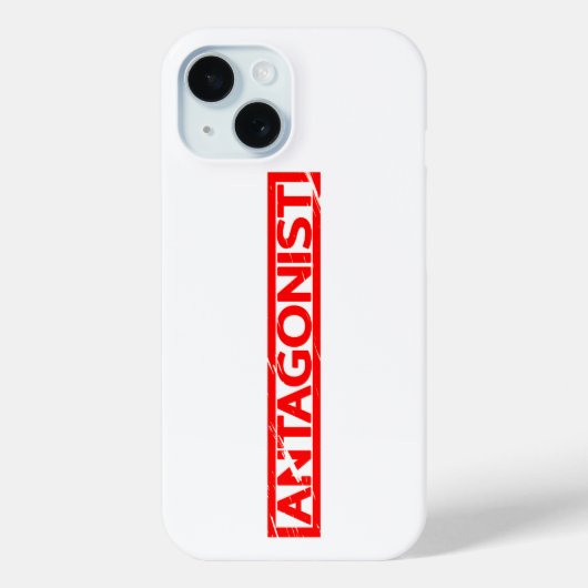 拮抗薬スタンプ Case-Mate iPhoneケース (裏面)