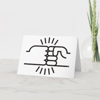 拳が突き出る！ カード