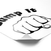 拳で突く フォトプリント            (角)