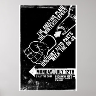 拳を挿入する ポスター