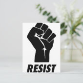 拳を握り締める ポストカード (スタンド正面)