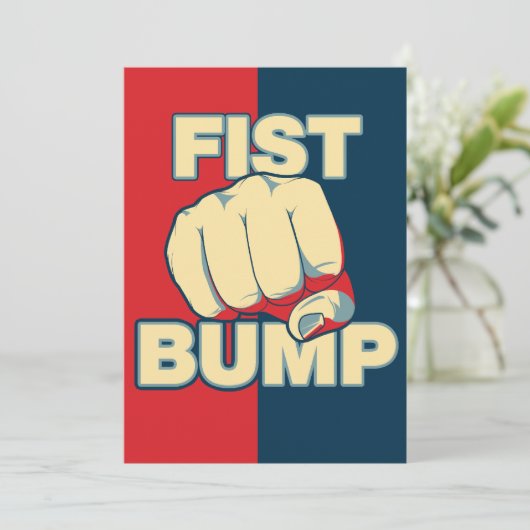 拳バンプ 招待状 (スタンド正面)