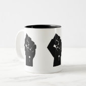 拳マグカップ ツートーンマグカップ (正面左)