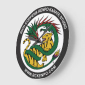 拳法時計 ラージ壁時計 (傾斜)