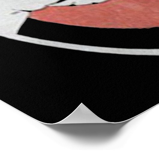 拳法空手武術アーツカスタムギフト ポスター (角)