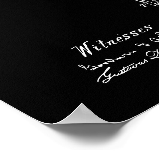 拳銃の特許 ポスター (角)