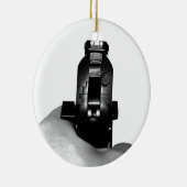 拳銃 セラミックオーナメント (右)