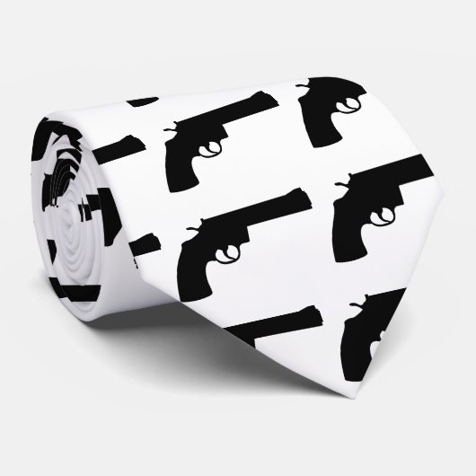 拳銃 ネクタイ (ロール)