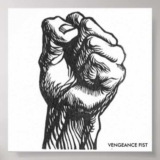 拳 ポスター (正面)