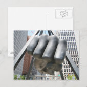 拳 ポストカード (正面/裏面)