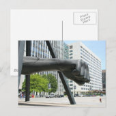 拳 ポストカード (正面/裏面)