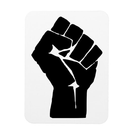 拳,反逆者,暴動,抵抗,共産主義スタイル マグネット (縦)