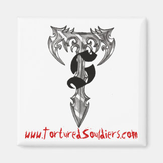 拷問を受けたスープ – 「ホームページ」マグネット マグネット