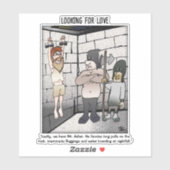 拷問カスタム切りステッカー シール (シート)